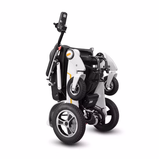 Fabrikpreis Heißer Verkauf Tragbarer leichter Motorrollstuhl Klappbarer Elektrorollstuhl